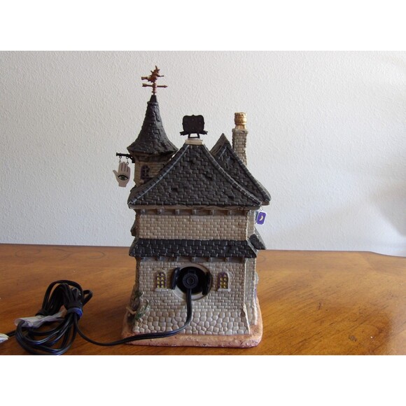 Lemax Spooky Town Halloween Village The Future Looks Dark 25857 Serena Tested - Picture 9 of 16